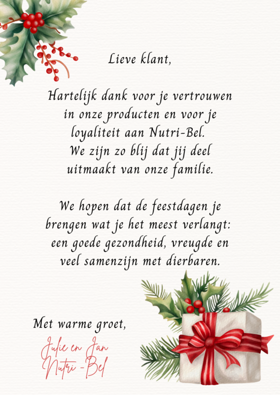 kerstkaartje nutri-bel 2025